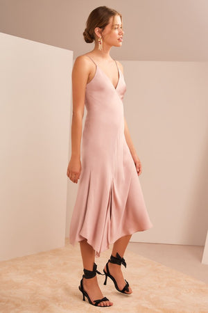 Infinity Midi Dress Champagne