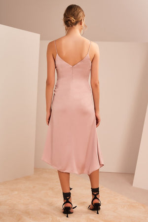 Infinity Midi Dress Champagne