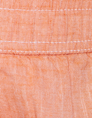 Electra Textured Short in Tangerine by Nude Lucy