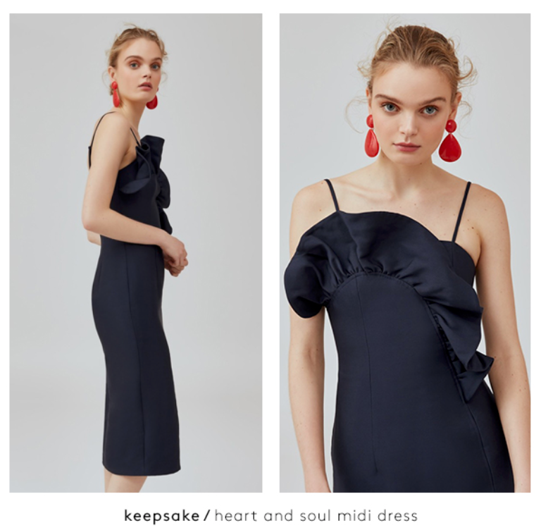 Keepsake imagine midi dress sales