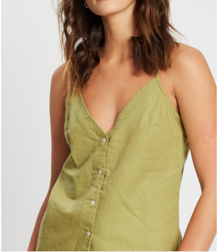 Mina Linen Cami by Nude Lucy